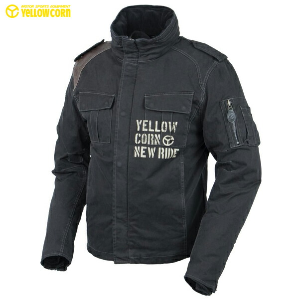 YeLLOW CORN（イエローコーン） NJ-5306 ウィンタージャケット ブラック