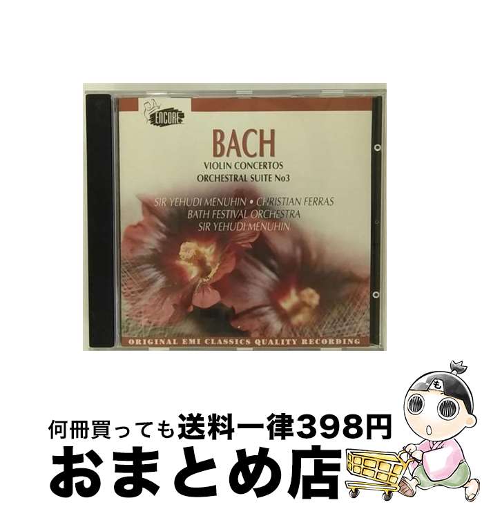 【中古】 Violin Concertos / Orchestral Suite 3 / Bach, Menuhn, Bath Festival Orchestra / Capitol [CD]【宅配便出荷】