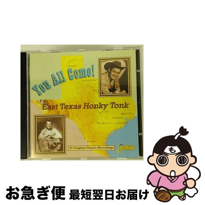 【中古】 You All Come East Texas Honky Tonk / Various Artists / Jasmine Music [CD]【ネコポス発送】｜もったいない本舗　お急ぎ便店