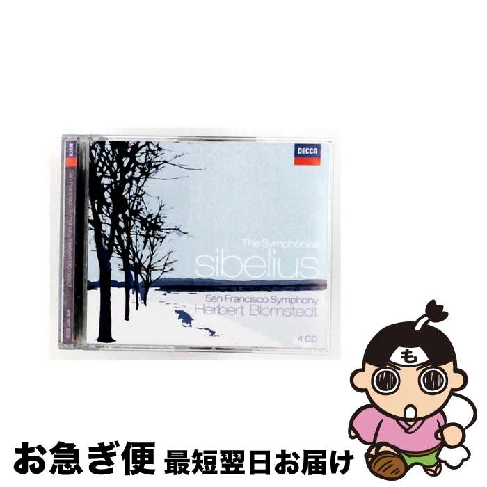 【中古】 Sibelius シベリウス / 交響曲全集 ブロムシュテット＆サンフランシスコ響 4CD 輸入盤 / Sibelius, Sfs, Blomstedt / Decca [CD]【ネコポス発送】
