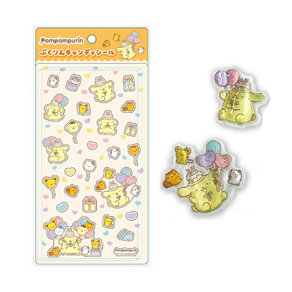 楽天市場】【6月発売予定】 ポムポムプリン ぷくりんキャンディシール