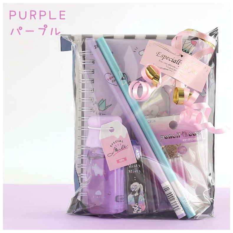 楽天市場 文具セット 女の子 小学生 カラフルギフトセット リングメモ 2b 鉛筆 消しゴム 水のり トレンド 可愛い 小学校 新学期 中学生 女子 こども 子供 子供用 キッズ かわいい 可愛い おしゃれ 文房具 文具 筆記具 お祝い 高学年 低学年 人気 誕生日プレゼント