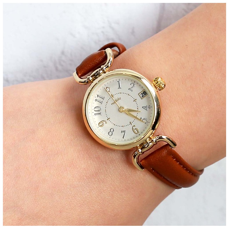 腕時計 小学生 おしゃれ お誕生日 かわいい アイバニー アナログ カレンダーウォッチ ギフト ファッションウォッチ フィールドワーク プレゼント リストウォッチ レディース 中学生 低学年 可愛い 女の子 女子 婦人時計 子供 時計 皮ベルト 誕生日 贈り物 高学年 高校生