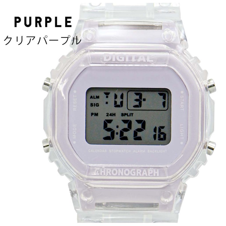 市場 腕時計 テープ プレゼント 多機能 アラーム 時計 ウォッチ かわいい シンプル 誕生日 可愛い 女の子 小学生 おしゃれ デジタル リストウォッチ