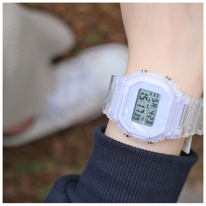 腕時計 小学生 リストウォッチ 誕生日 ウォッチ 時計 プレゼント 女の子 ファッションウォッチ テープ かわいい おしゃれ 多機能 アラーム 可愛い シンプル デジタル