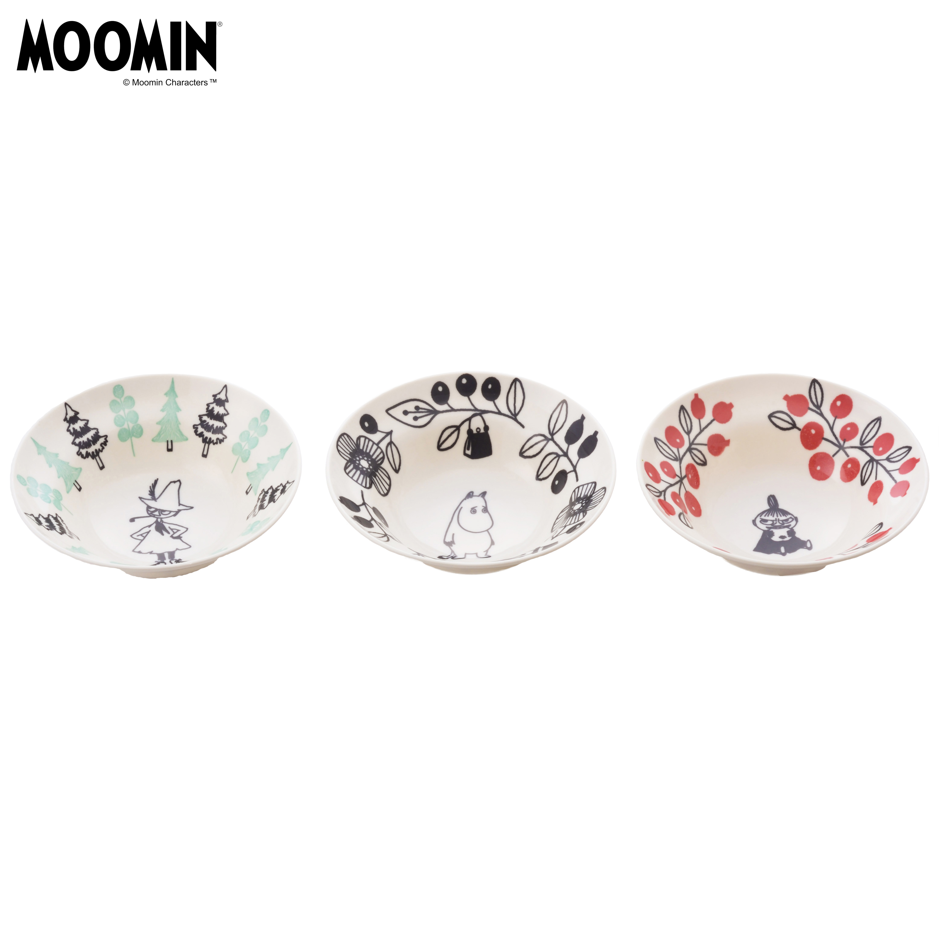 楽天市場】ムーミン 北欧テイスト パスタプレート 2柄組 パスタ皿