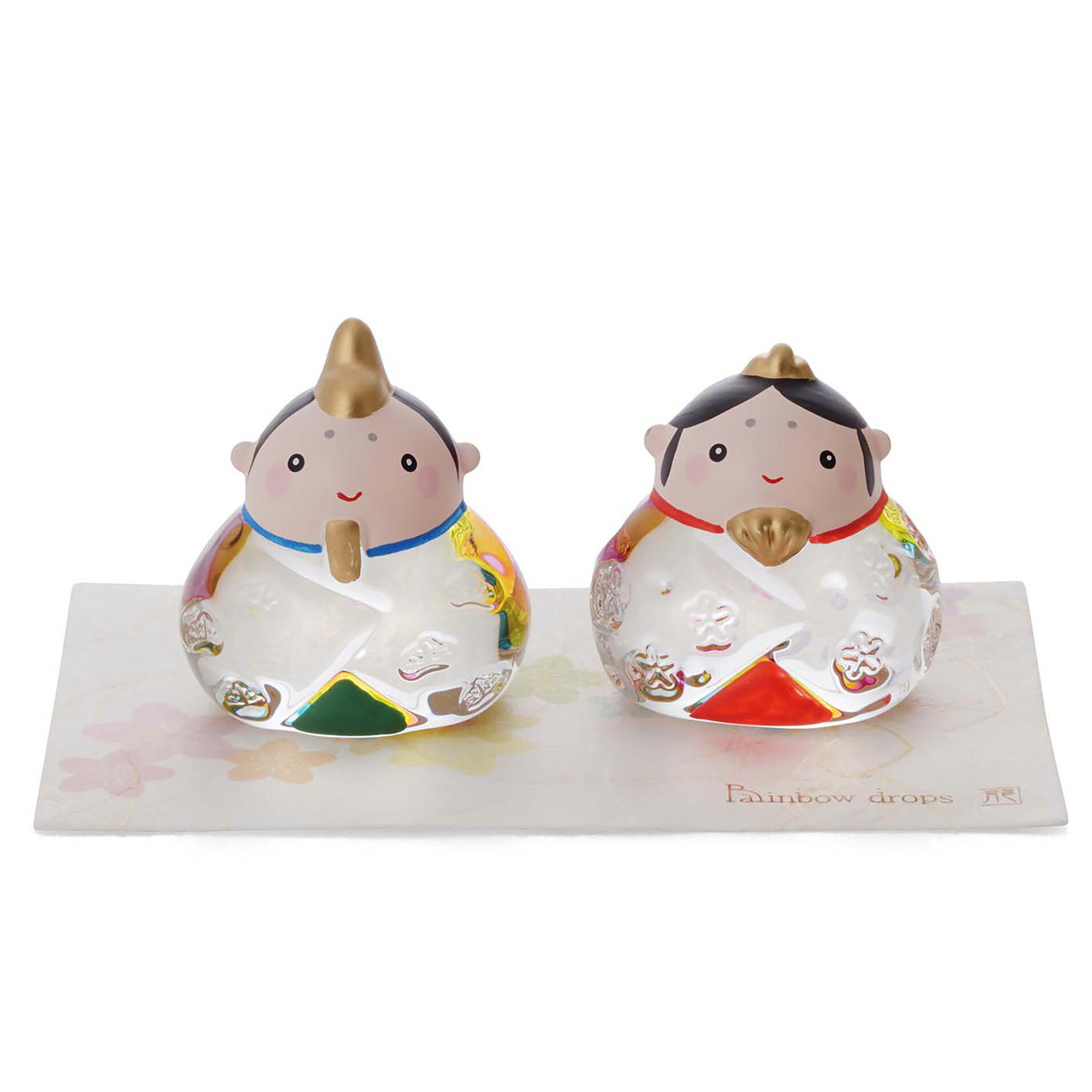 楽天市場】ガラス細工 ミニチュア [オンライン限定 雛飾り