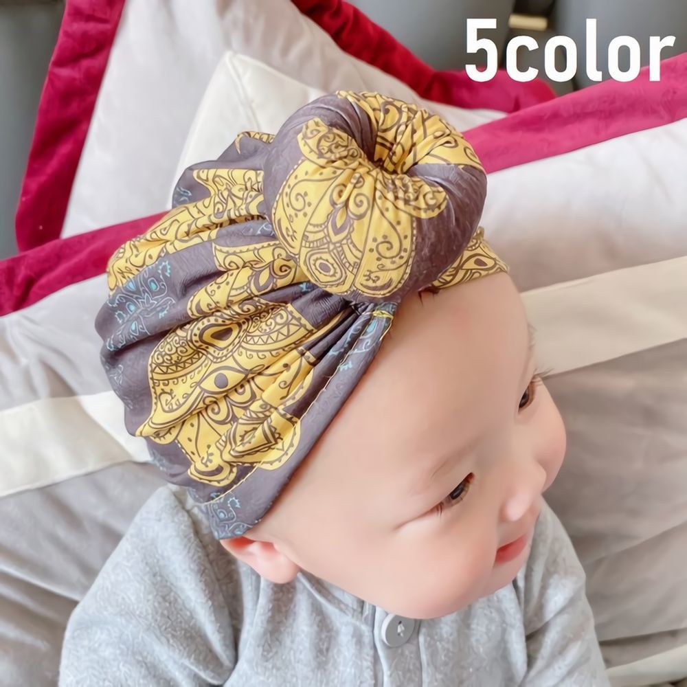 楽天市場 送料無料 帽子 ターバン キャップ ベビー 赤ちゃん 子供用 男の子 女の子 バンダナ風 ペイズリー柄 お団子 ニューボーンフォト 記念撮影 かわいい おしゃれ カジュアル お出かけ Motto Motto
