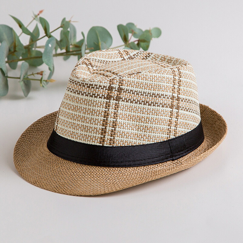 大特価放出 送料無料 パナマ帽 中折れハット 麦わら帽子 ストローハット 中折れ帽子 パナマハット メンズ レディース 男性用 女性用 男女兼用 夏 チェック柄 格子柄 バイカラー カッコイイ 大人 カジュアル 日よけ 紫外線対策 Uv対策 高級感 Www Tsujide Co Jp