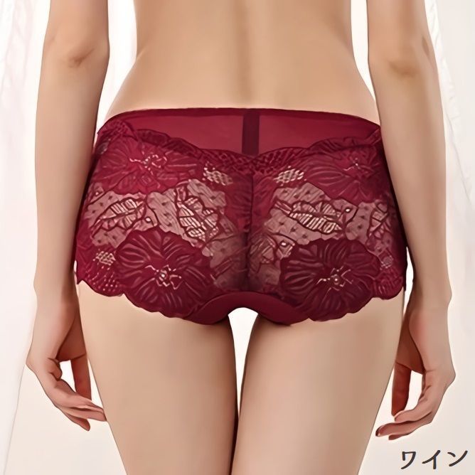 送料無料ボックスショーツレディース女性用ボーイズレッグ総レース透け感シースルーセクシーパンティーパンツ花柄かわいいおしゃれエレガントインナー女性下着婦人用