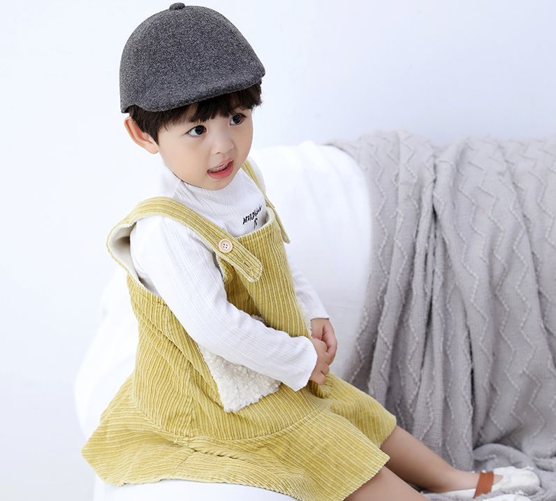 市場 送料無料 赤ちゃん 男の子 帽子 ぼうし マジックテープ シンプル キッズ ハンチング帽 子供用 無地 女の子 日除け ベビー