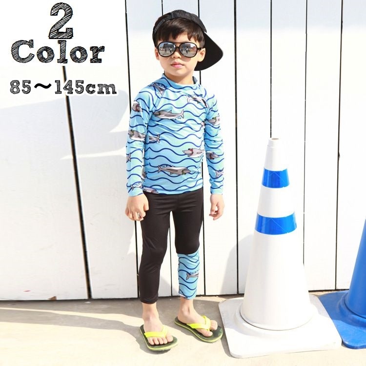 未使用品　nala ボレロ　スイムウェア　ラッシュガード Reebok ラッシュガード キッズ 水着 長袖 男の子 女の子 REEBOK