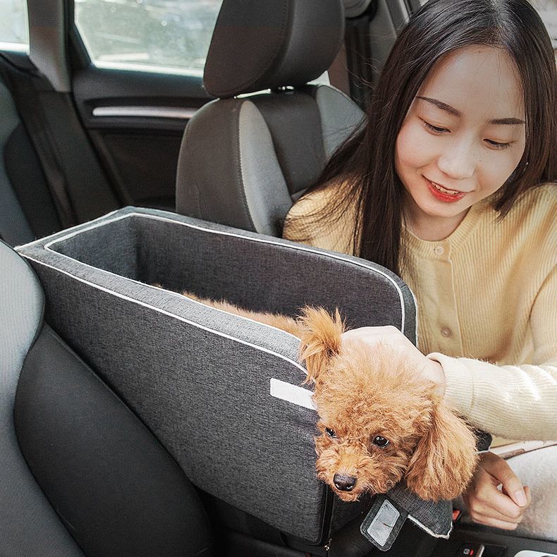 ブベッドで ペット用 車ドライブボックス キャリーバッグ 助手席 お出かけ 飛び出し防止リード 取り外し アロアロオンライン ドライブシート ドライブベッド 犬 猫用 タンとファ