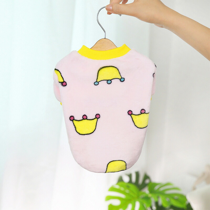 送料無料 ペットウェア フリース キャットウェア プルオーバー もこもこ セーター 犬用 猫用 あったか 袖あり ドッグウェア