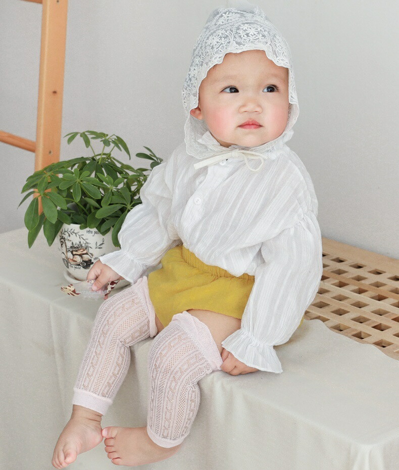 送料無料 レッグウォーマー 赤ちゃん メッシュ 乳児 新生児 ベビー 女の子 通気性 レッグウェア キッズ