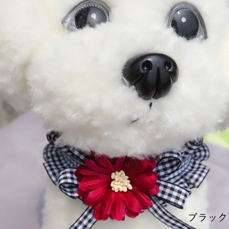 市場 送料無料 犬用 チョーカー サクランボ ペット用アクセサリー 首飾り チェック 中型兼 小型犬 花 フラワー リボン 猫用 ペット用品