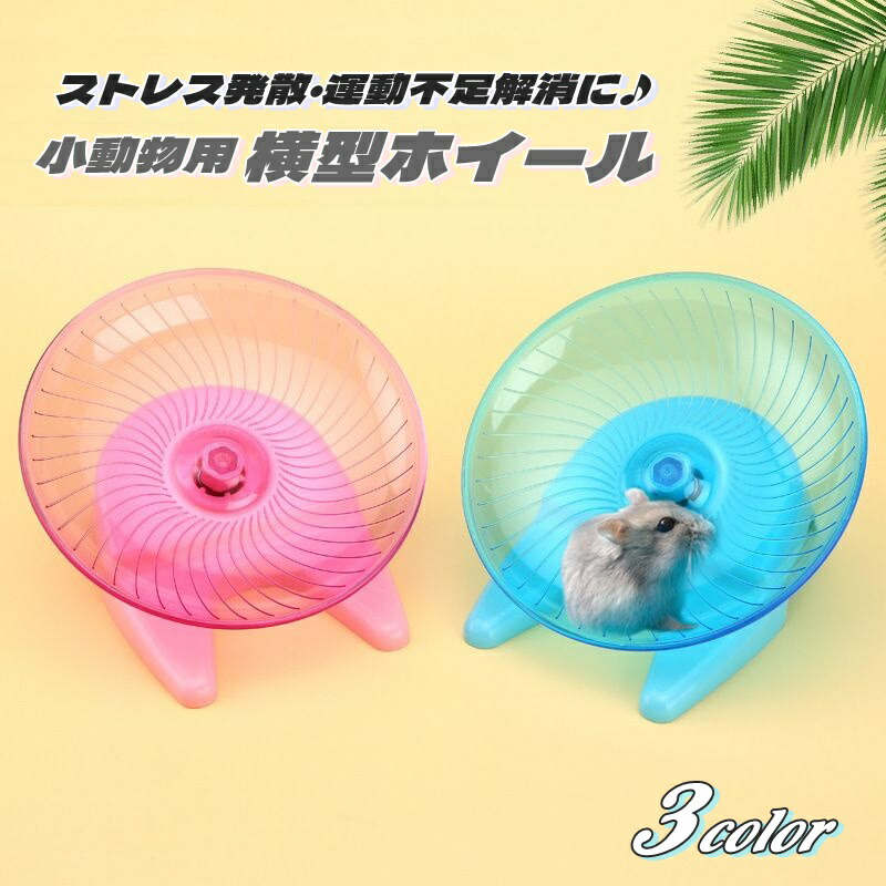 楽天市場】送料無料 回し車 小動物用 フライングソーサー