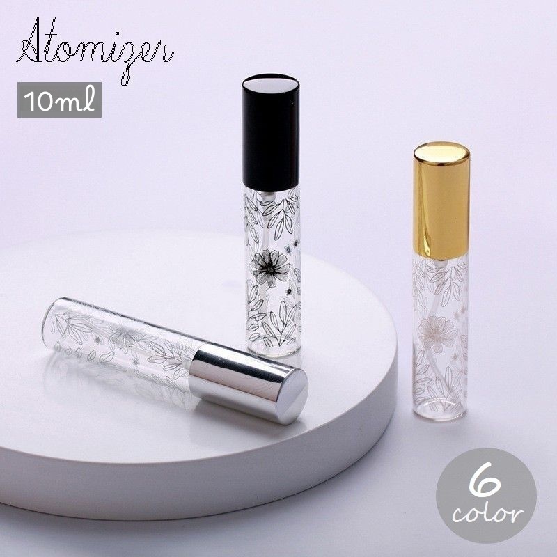 楽天市場】送料無料 アトマイザー 詰替容器 スプレー 10ml 透明