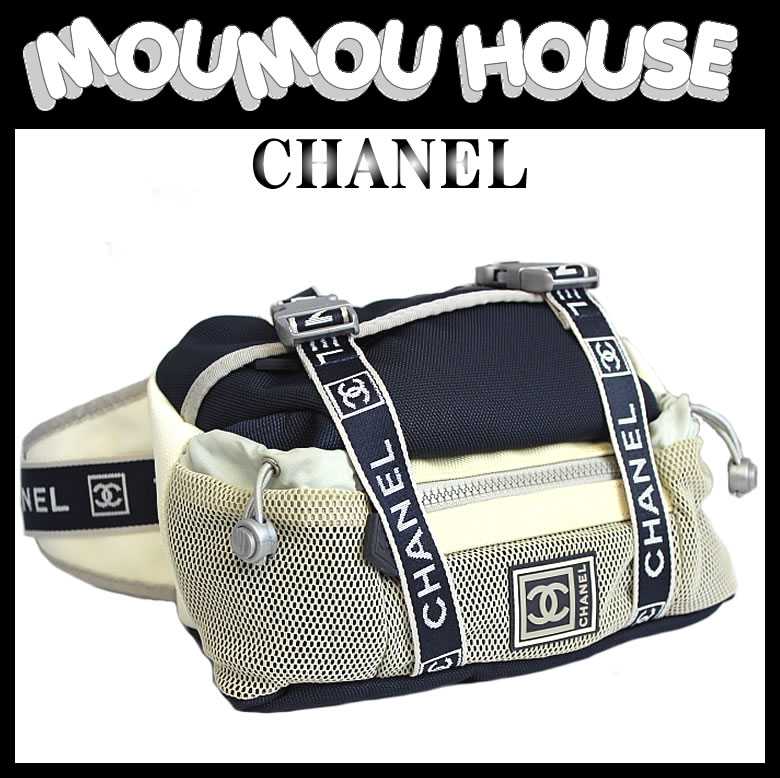 Brand Shop Moumou House CHANEL Chanel sports line waist bag hip bag