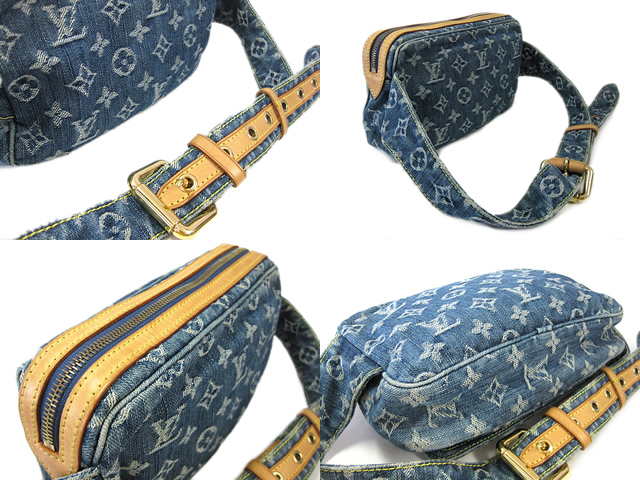 Brand Shop Moumou House: Louis Vuitton Monogram Denim bum bag West bodybag blue M95347 f(fine ...
