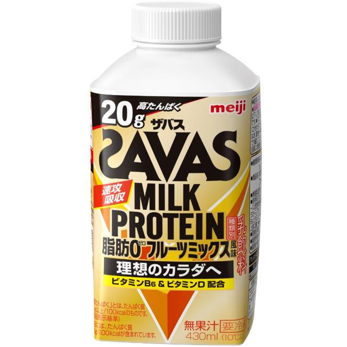 楽天市場】（ザバス）MILK PROTEIN 脂肪0 +SOY ソイミルク風味 200ml×48本入り プロテイン飲料 プロテインドリンク meiji【 送料無料】【代引き不可】 : モウモウハウス楽天市場店