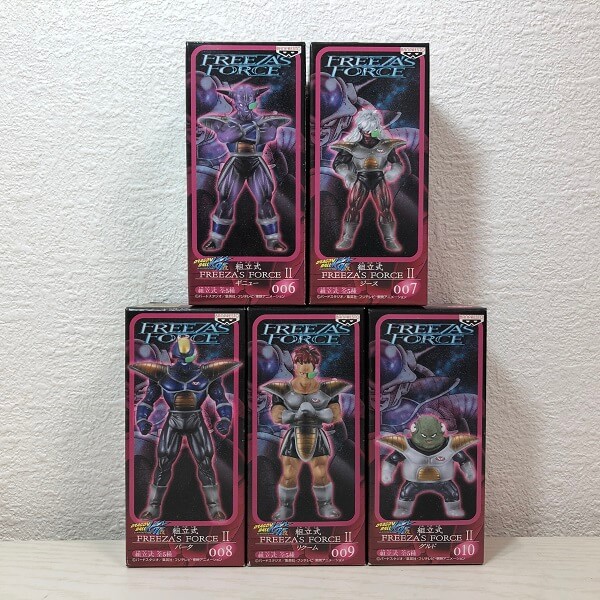 全５品セット売り　ドラゴンボールZ　フィギュア5体セット　DB-zリアルワークス 全5品セット売り ドラゴンボールZ フィギュア5体セット DB-z
