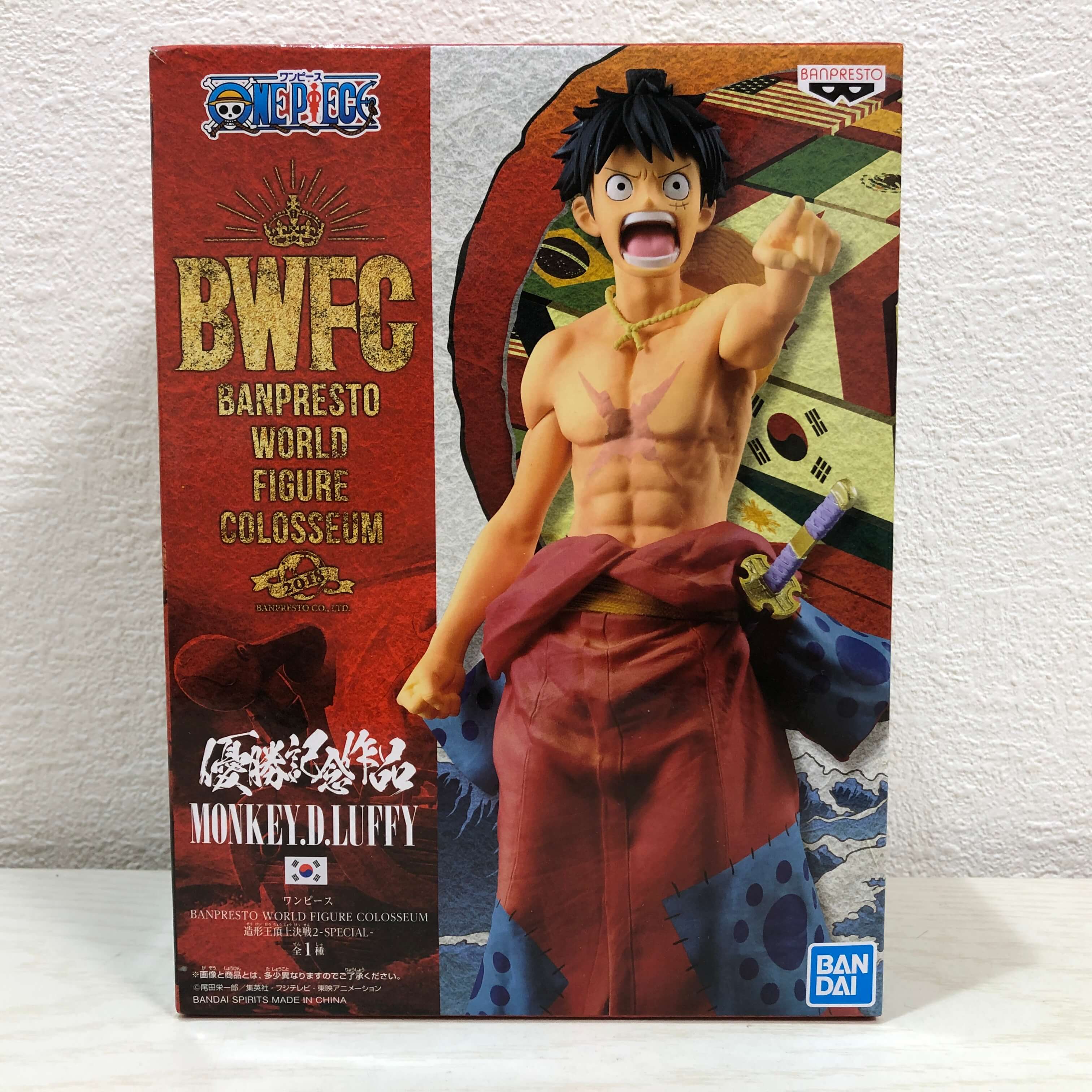 ワンピース BANPRESTO WORLD FIGURE COLOSSEUM 造形王頂上決戦2 vol.6 モンキー・D・ルフィ 通常カラー ワンピース BANPRESTO WORLD FIGURE COLOSSEUM 造形王頂上決戦2