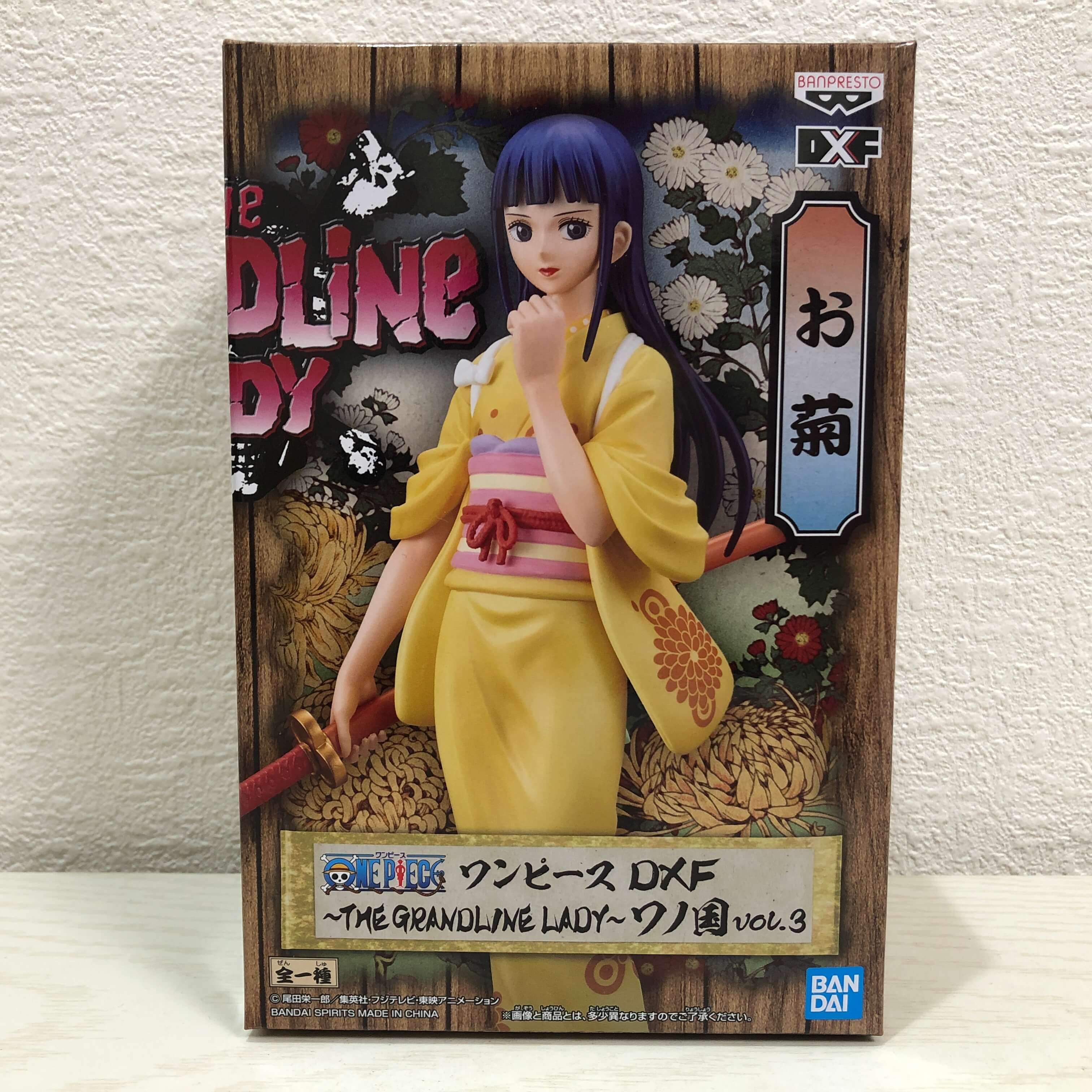 BANDAI - ワンピース　DXF ワノ国 vol.3  お菊　フィギュア　6個セット Amazon | バンプレスト ワンピース DXF～THE GRANDLINE LADY