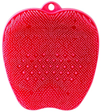 □送料無料□　tone (トーン) フットブラシ TR-15 ピンク フットケア用品 角質ケア 足裏 キレイ バスグッズ画像