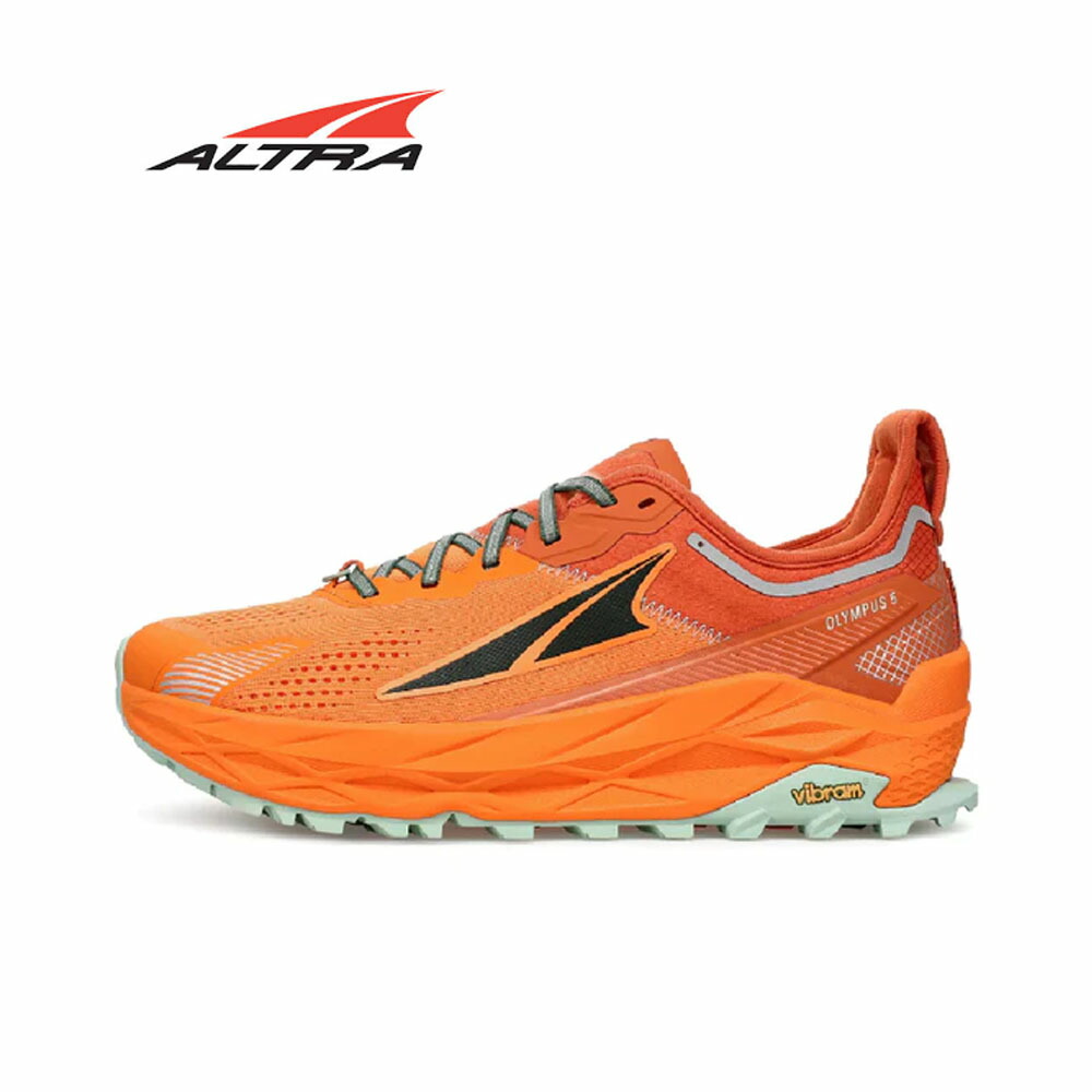 最安値】 ALTRA アルトラ OLYMPUS 5 M オリンパス メンズ Orange toothkind.com.au