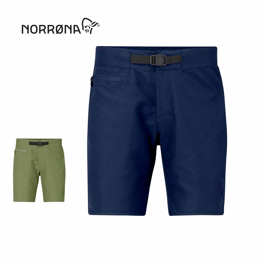 NORRONA(ノローナ)femund silent grid Shorts (M)(メンズ フェムンド サイレント グリッド ショーツ)