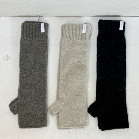 【未使用品】evam eva カシミアアームウォーマー evam eva エヴァムエヴァ カシミヤアームウォーマー cashmere