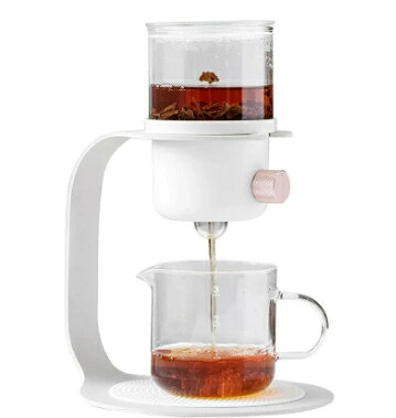 コーヒーサーバー ドリップコーヒーサーバー ハンドドリップコーヒーサーバー お茶メーカー コーヒーポットとティーポットの2合1 耐熱、耐寒性