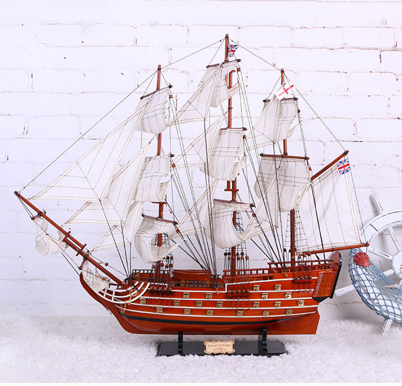 楽天市場】【直送品・代引き不可】【帆船模型】帆船 ヴィクトリー号