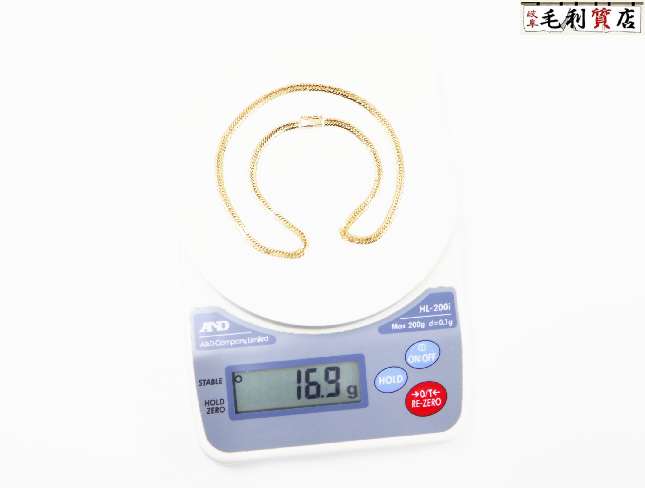 楽天市場】K18 キヘイ 喜平 ネックレス 8面トリプル 33.8g 8