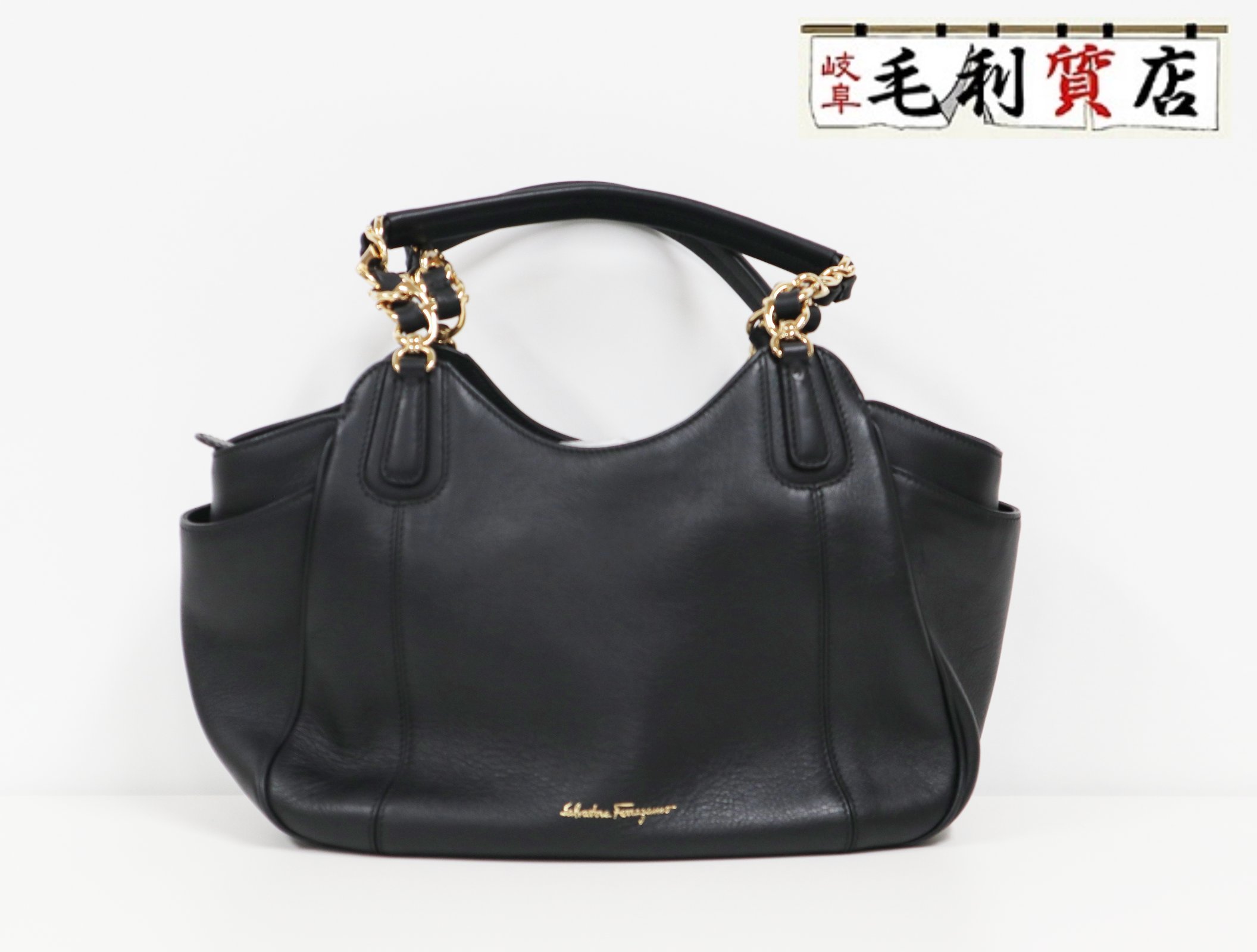 楽天市場】美品 Salvatore Ferragamo サルヴァトーレ フェラガモ