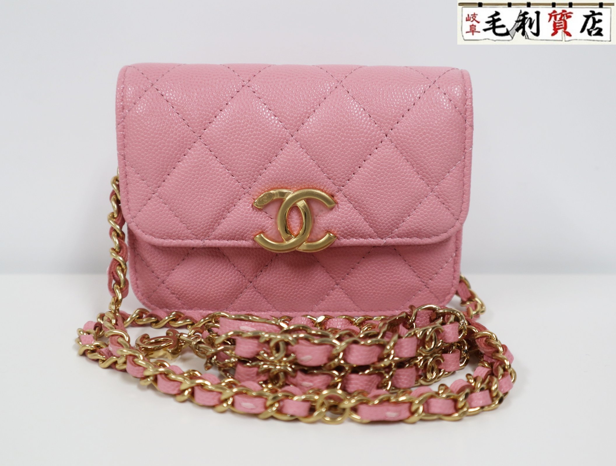 楽天市場】CHANEL シャネル ミニマトラッセ ココマーク チェーン