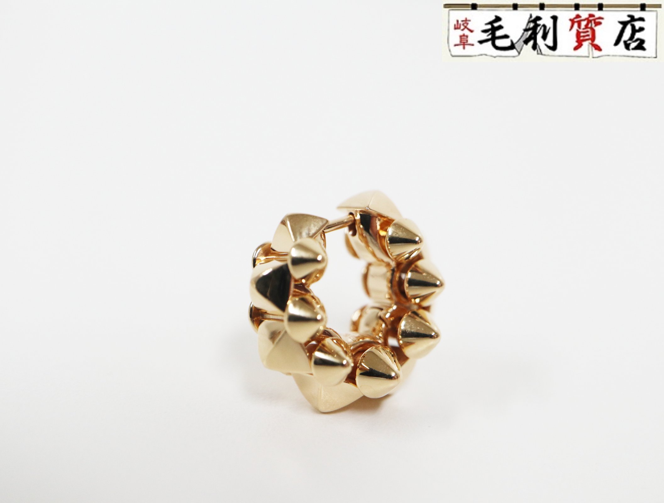 楽天市場】カルティエ クラッシュ ドゥ LM K18ピンクゴールド ピアス