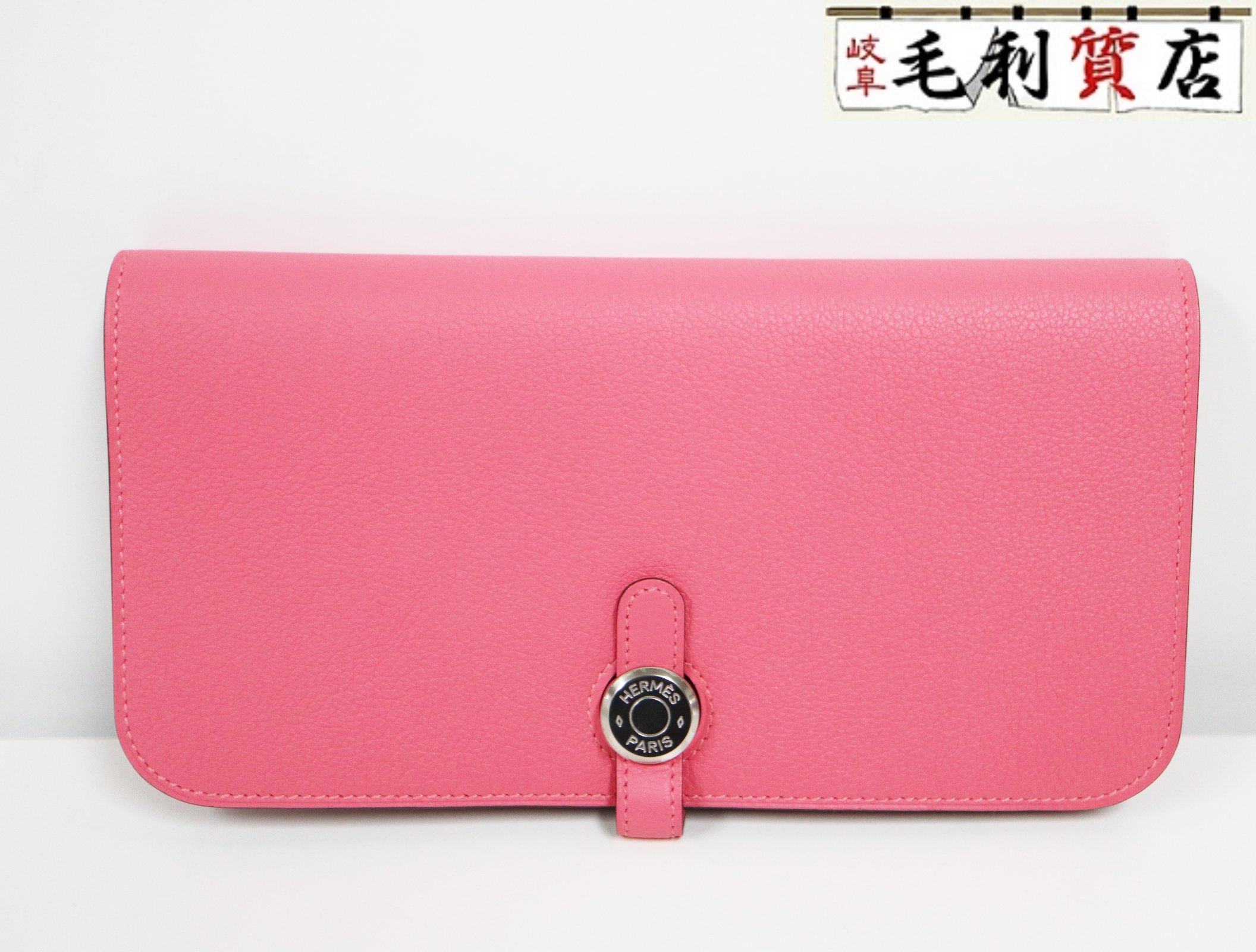 マ*ー様 エルメス ドゴンロング バイカラー □R刻印 ブルーサフィールXカプシ マ*ー様 エルメス ドゴンロング バイカラー □R刻印 ブルー