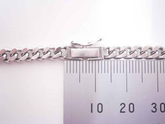 美品!!PT850プラチナ60.6g2メン喜平ネックレスロングキヘイ2面白金プラチナPT【中古】ジュエリー