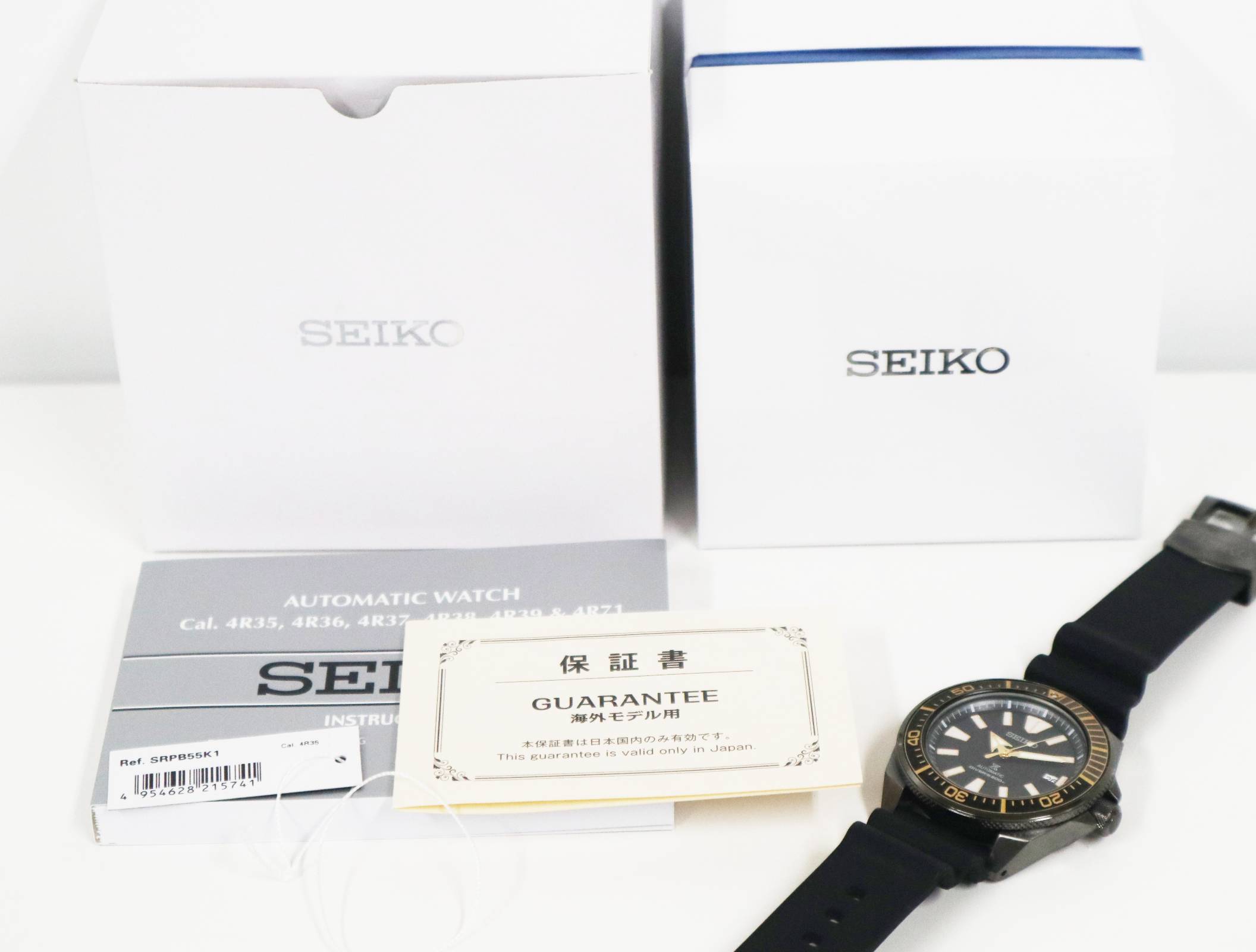 【楽天市場】SEIKO セイコー プロスペック SRPB55K1 自動巻き ダイバー サムライ 逆輸入 ステンレス ラバー メンズ 【中古】 時計:毛利質店 【楽天市場】SEIKO セイコー プロスペック SRPB55K1 自動巻き ダイバー サムライ 逆輸入 ステンレス ラバー メンズ 【中古】 時計:毛利質店