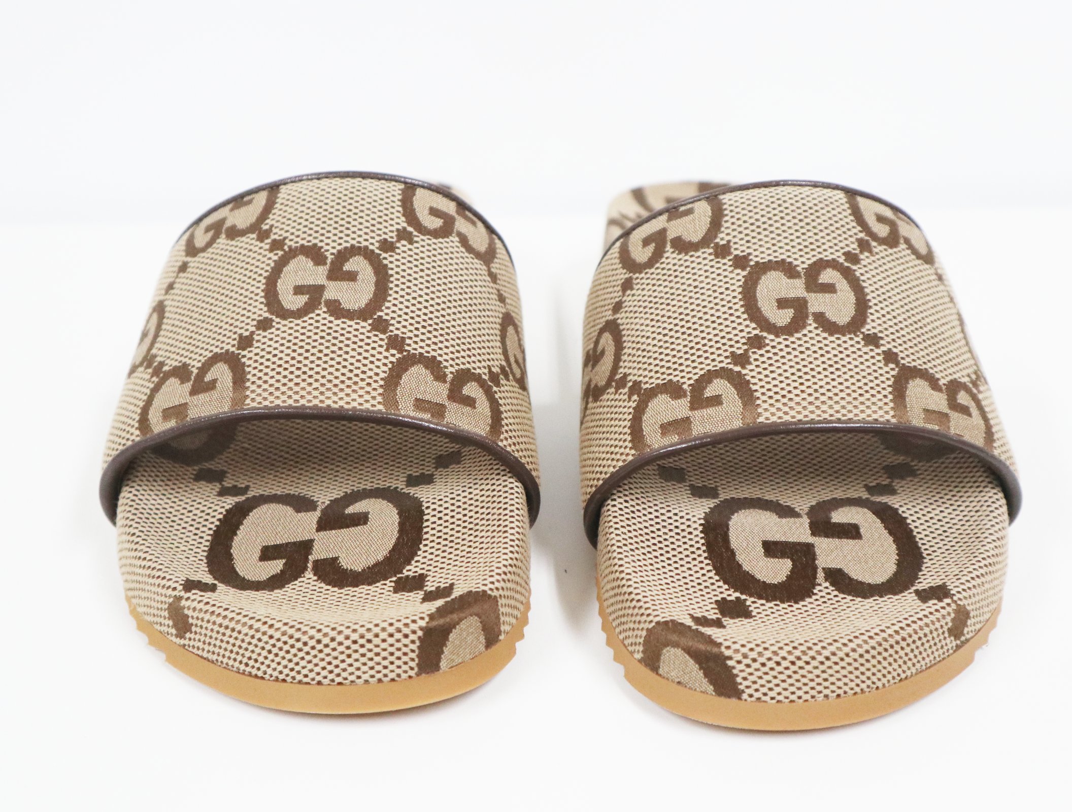 グッチ GUCCI ジャンボ GGキャンバス メンズ スライドサンダル 624695