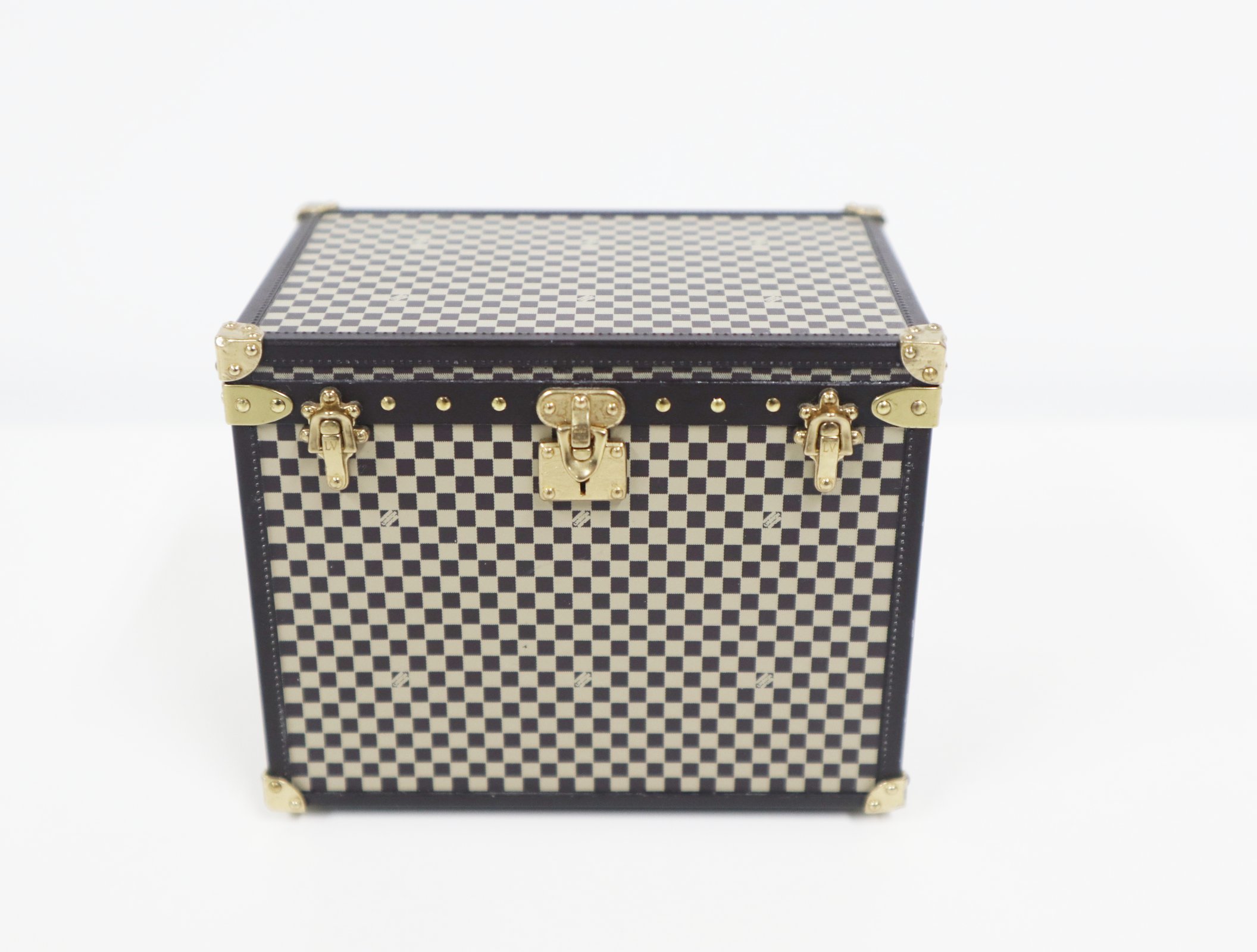 ルイヴィトン LOUIS VUITTON 美品 小物入れ トランクオブジェ ダミエ