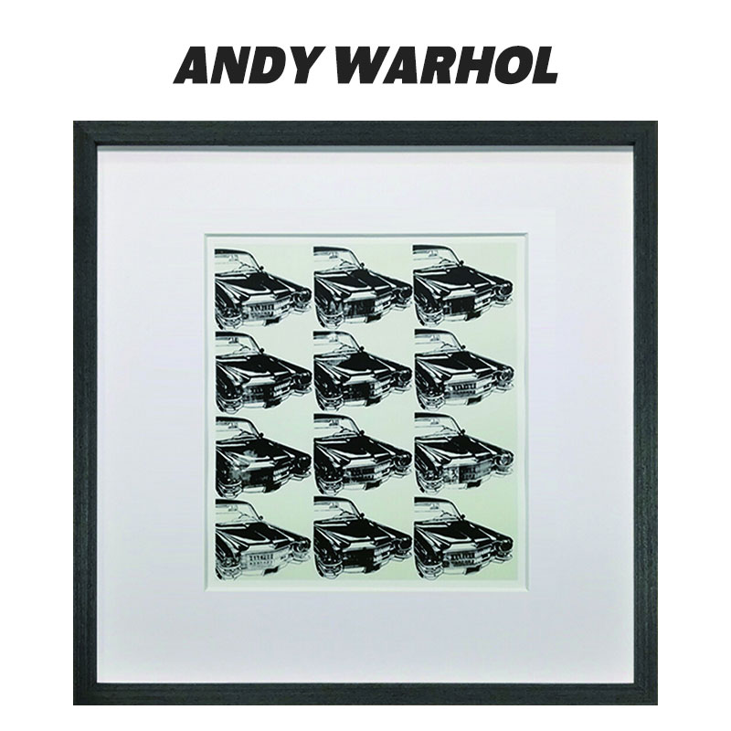 額装品/Twelve Cars 1962（アンディ ウォーホル） Warhol Twelve Cars, 1962 | McGaw Graphics
