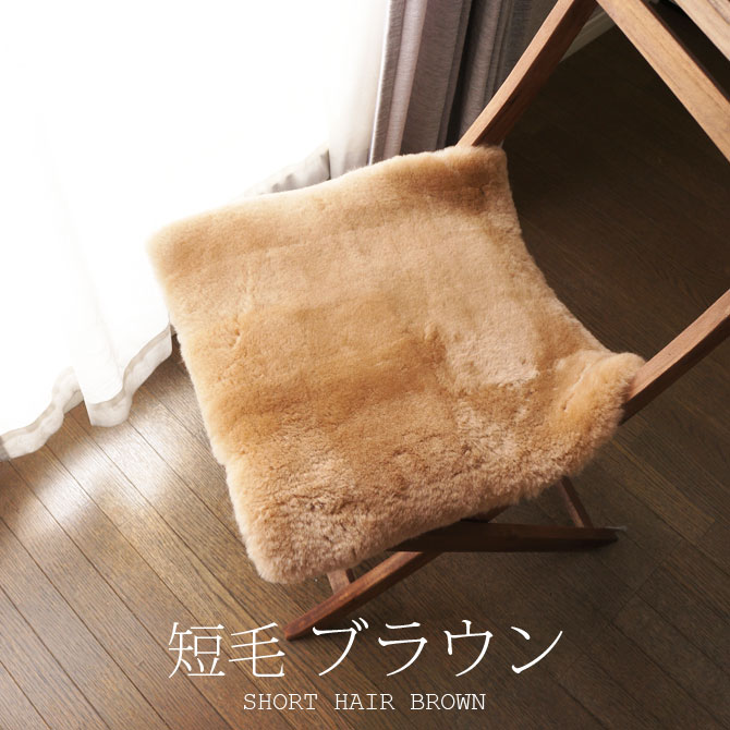 最大63%OFFクーポン ムートン クッション 日本製 40cm×40cm 全14色 あったかい 防寒 羊毛 短毛 シープスキン インテリア 座布団  敷物 防ダニ 抗菌 もふもふ
