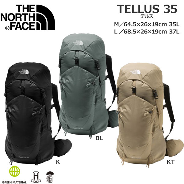 ザ ノースフェイス テルス35 THE NORTH FACE TELLUS 35 バックパック ザック 登山 アウトドア TNF2022SS  有名ブランド