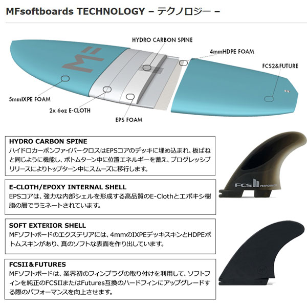 割引価格 サーフボード ソフトボード ファンボード ミックファニング 2022NEW MICKFANNING SOFTBOARDS TWIN TOWN  7'6 SOY BROWN FCS2 FIN ソフトツインフィン付き ツインビッグフィッシュ qdtek.vn