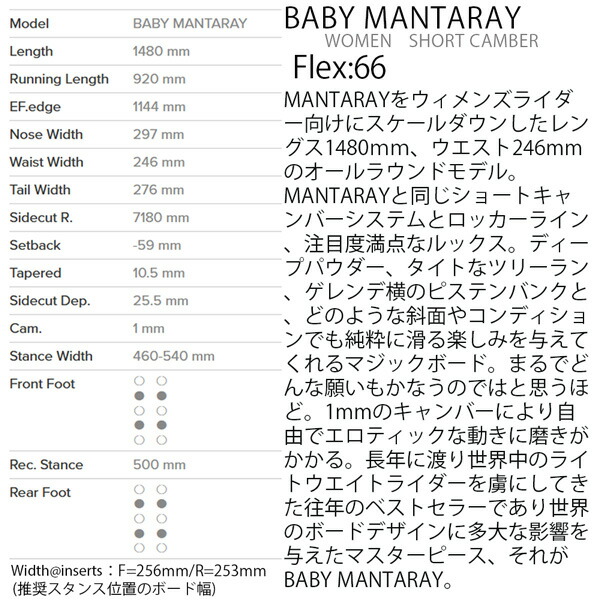 新着 予約 スノーボード 板 22-23 GENTEM STICK ゲンテンスティック BABY MANTARAY 148 ベビーマンタレイ 22-23-BO-GTS  パウダー バックカントリー フリーライド qdtek.vn