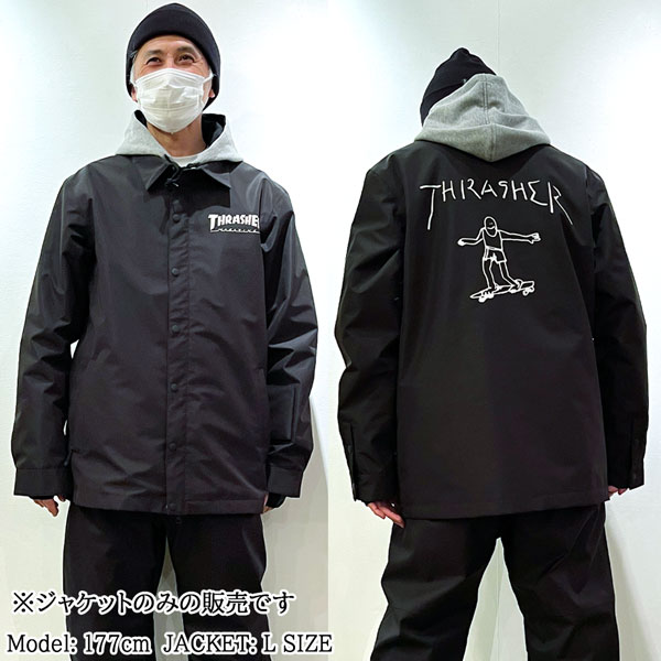 AA HARD WEAR 20-21 COACH JACKET 【THRASHER スラッシャー】 コーチ