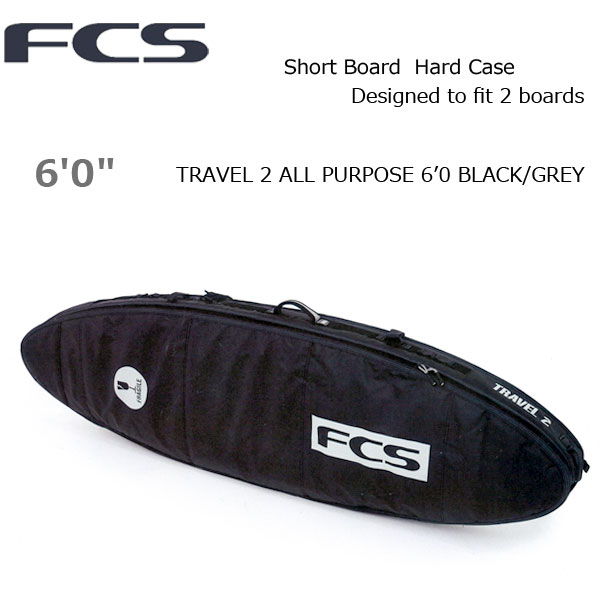 サーフィン・ボディボード FCS TRAVEL2 6.0 ALL PURPOSE 6.0 FCS エフシーエス サーフボードケース TRAVEL2 [6'0] ALL